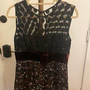 Nanette Lepore Chocolate Wave Georgette